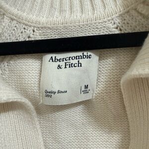 Abercrombie & Fitch Off-White Knit Top